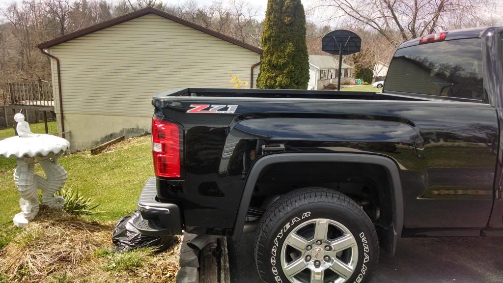 Z71 4x4 Decal Placement 20142018 Silverado & Sierra Mods